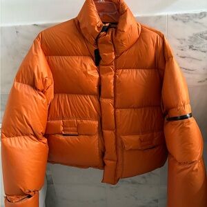 Entire Studios Orange Puffer Large Jacket PFD V2